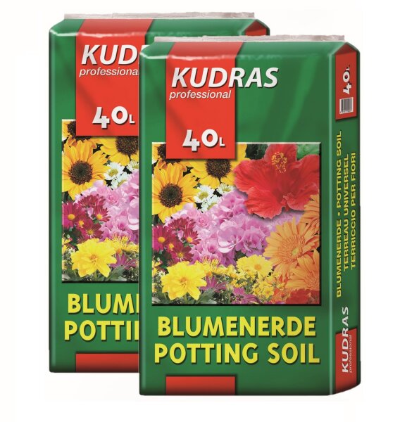 KUDRAS Blumenerde 80L (2x40L)
