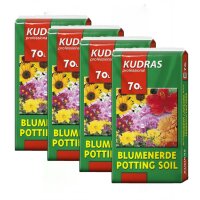 KUDRAS Blumenerde 280L (4x70L) Universalerde