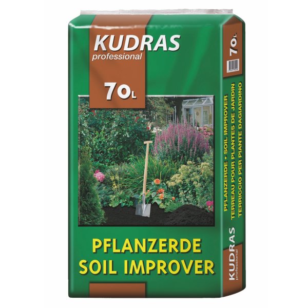 Kudras Pflanzerde 70Liter Universalerde Blumenerde Zimmer Balkon Garten
